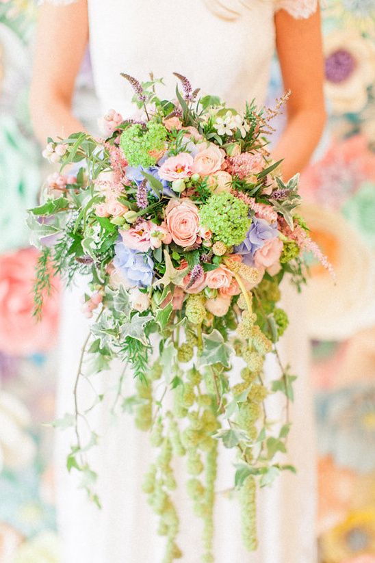 pastel bouquet @weddingchicks
