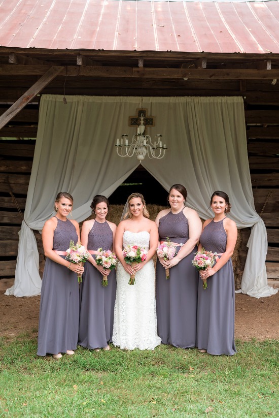 pink-and-grey-vintage-chic-wedding