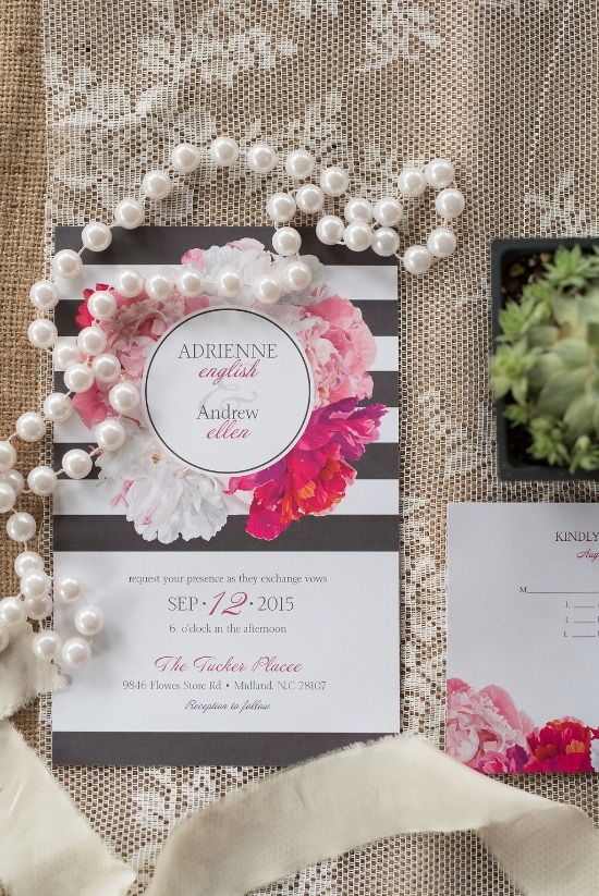 pink-and-grey-vintage-chic-wedding