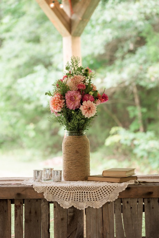 pink-and-grey-vintage-chic-wedding