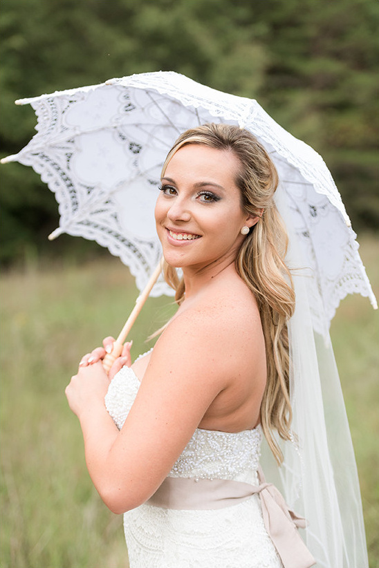 Pink and Grey Vintage Chic Wedding