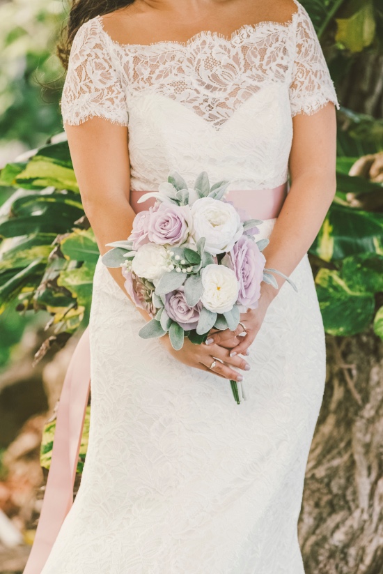 purple-and-lace-hawaiian-wedding