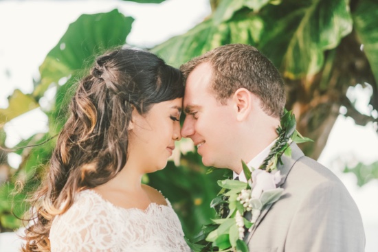 purple-and-lace-hawaiian-wedding