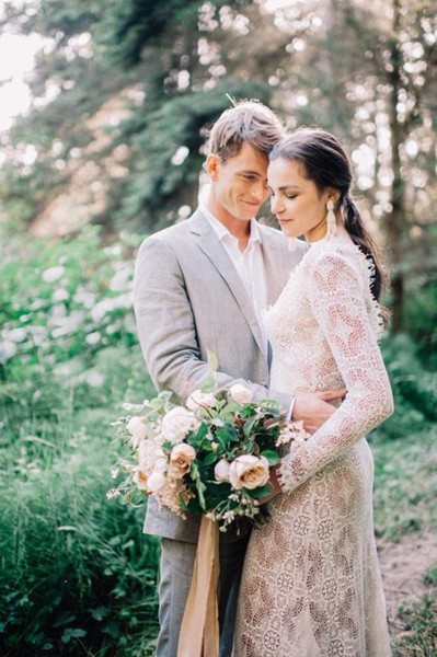 Rustic Blush Wedding Ideas