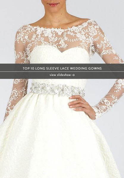 Top 10 Long Sleeve Lace Wedding Gowns