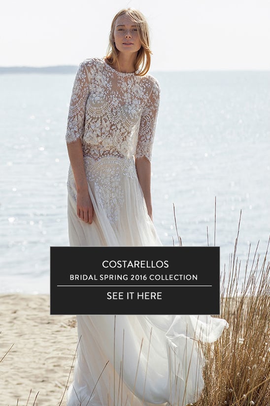 Costarellos bridal spring collection @weddingchicks