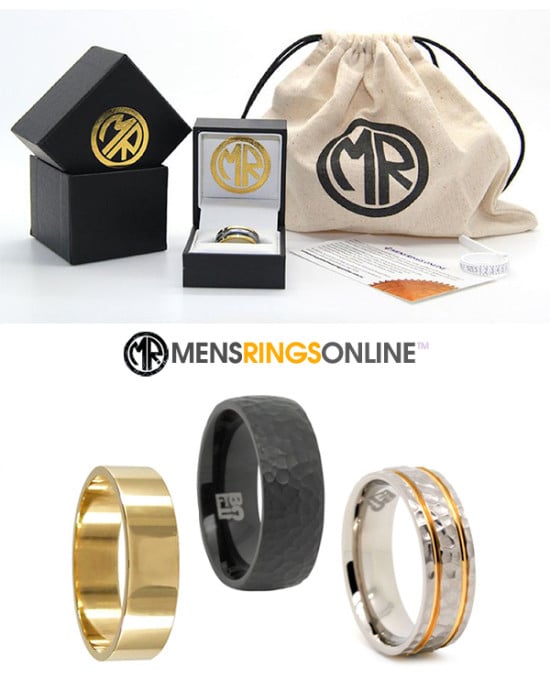 Mens Wedding Ring From mensringsonline.com