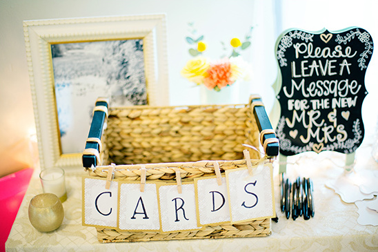 cards basket @weddingchicks