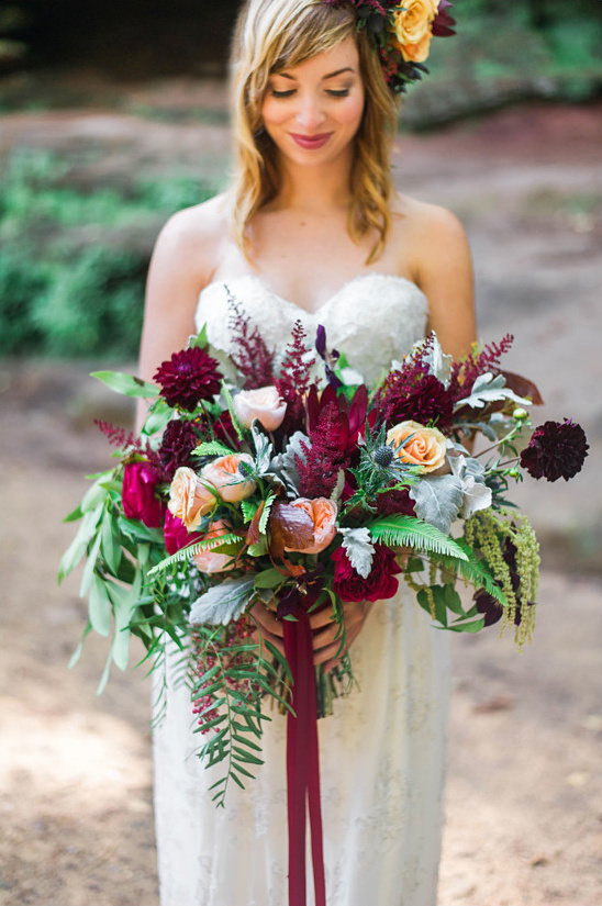 New Age Maroon Wedding Ideas