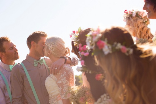 pink-sunset-vintage-wedding