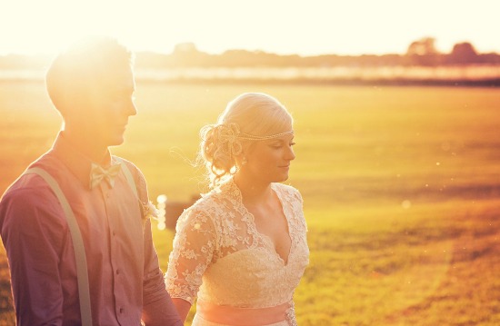 pink-sunset-vintage-wedding
