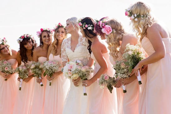 pink-sunset-vintage-wedding