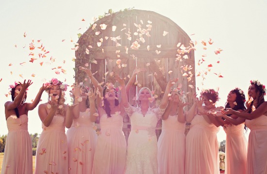 pink-sunset-vintage-wedding