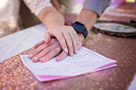 pink-sunset-vintage-wedding