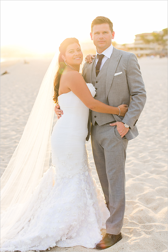 colorful beach wedding ideas @weddingchicks
