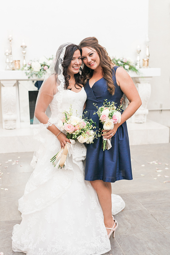 navy blue bridesmaid dresses @weddingchicks