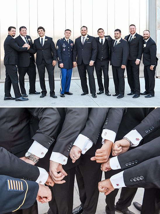 groomsmen sports cufflinks @weddingchicks