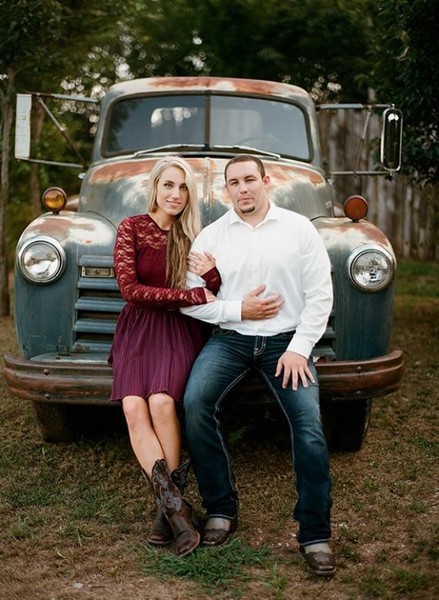 Romantic Country Engagement