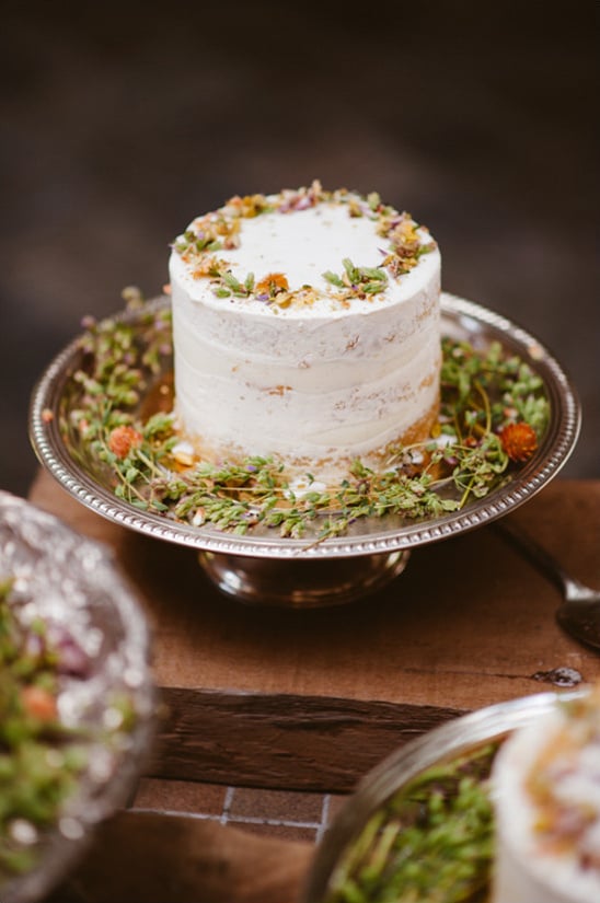 mini cake @weddingchicks