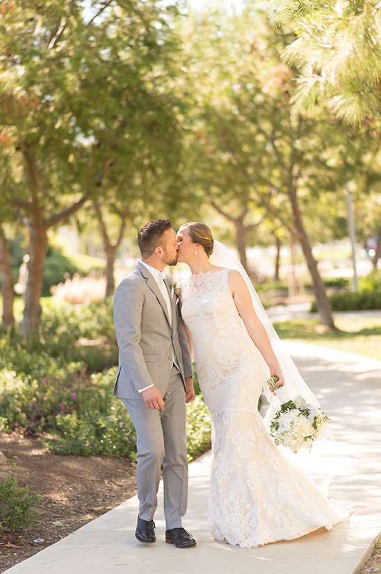 Stylish Blue and Gold Wedding