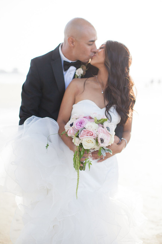 Beautiful Pink Beach Wedding