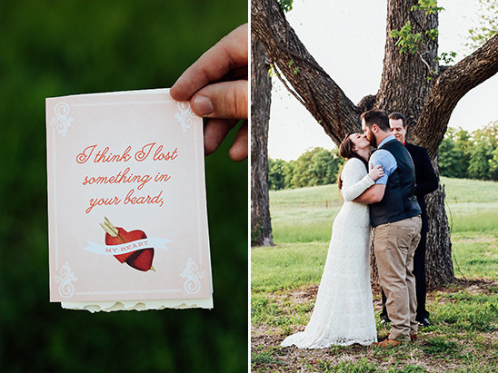 cute wedding card @weddingchicks