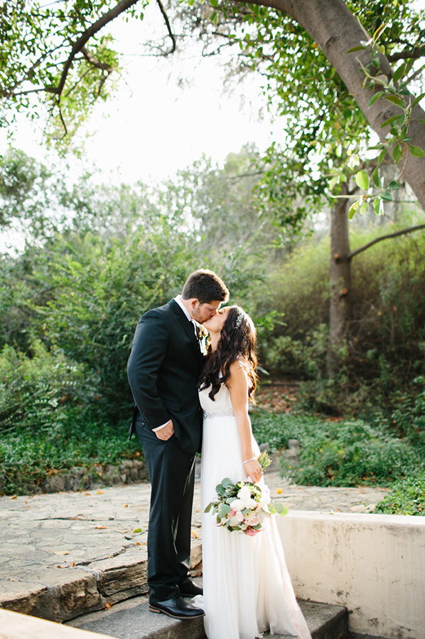 Chic Vintage Gold and Pink Wedding