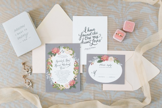 grey-and-pink-shabby-chic-wedding