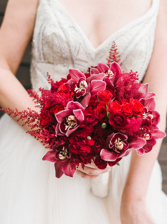 luxurious red wedding ideas @weddingchicks