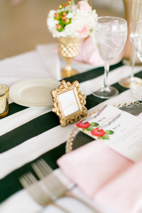 preppy-black-gold-and-white-wedding