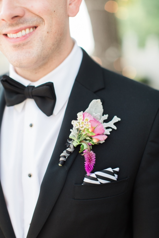 preppy-black-gold-and-white-wedding
