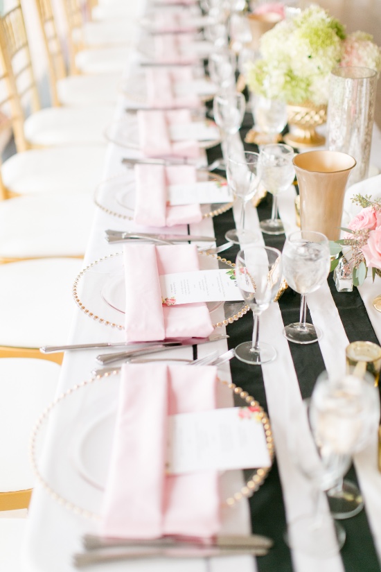 preppy-black-gold-and-white-wedding