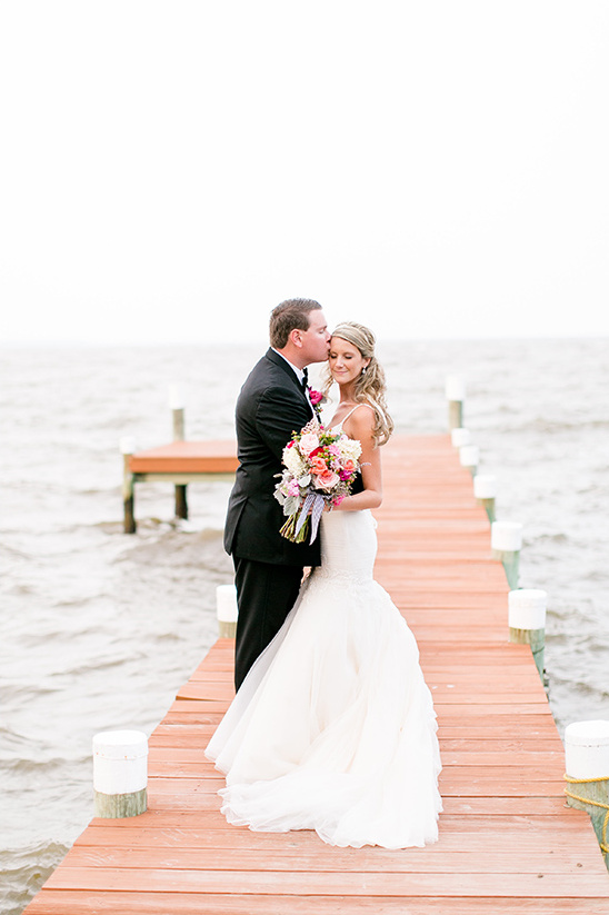 Preppy Black, Gold and White Wedding