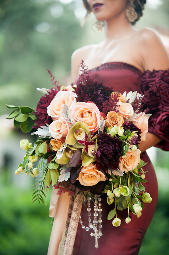 romantic bouquet @weddingchicks