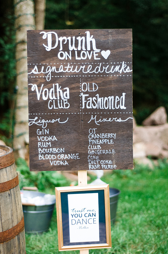 wedding bar sign @weddingchicks