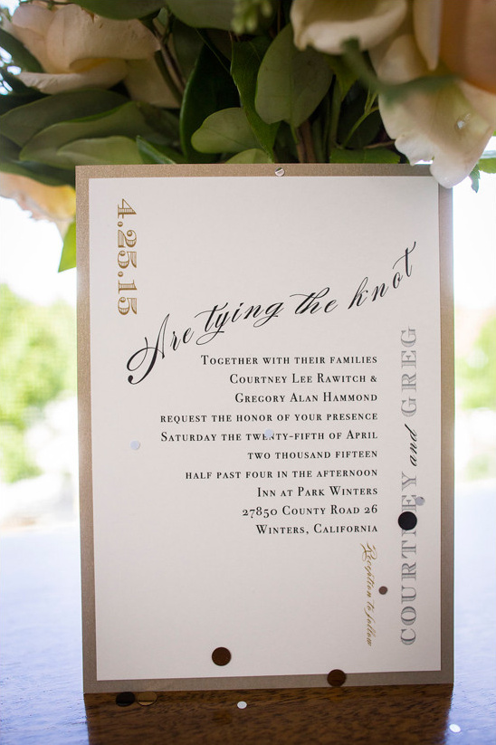 wedding invitation @weddingchicks