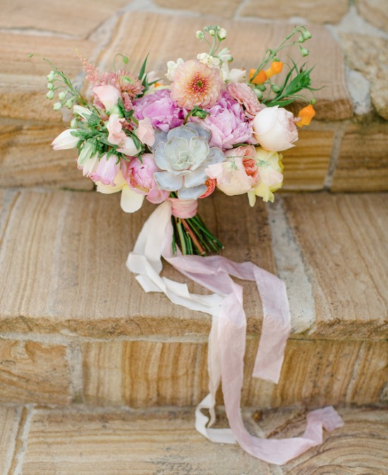 yellow-and-pink-lakeside-wedding