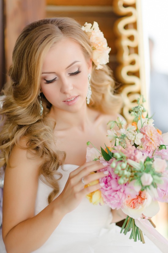 yellow-and-pink-lakeside-wedding