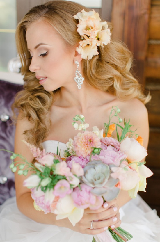 yellow-and-pink-lakeside-wedding