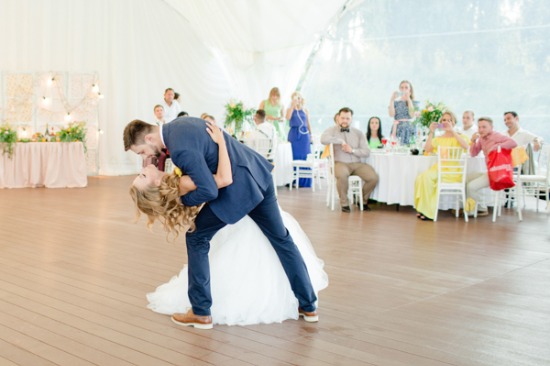 yellow-and-pink-lakeside-wedding