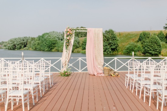 yellow-and-pink-lakeside-wedding