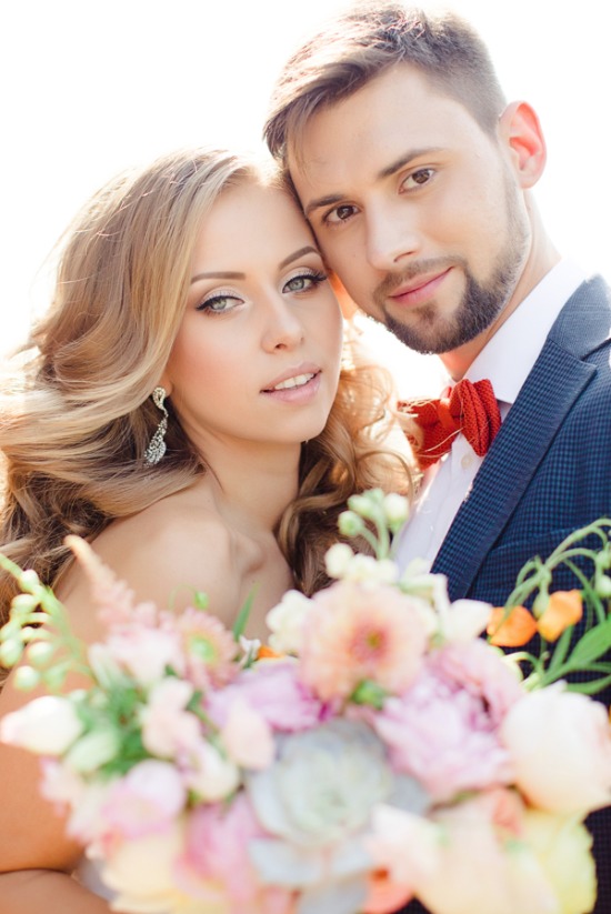 yellow-and-pink-lakeside-wedding
