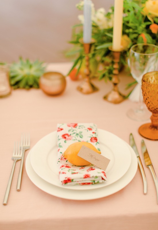 yellow-and-pink-lakeside-wedding