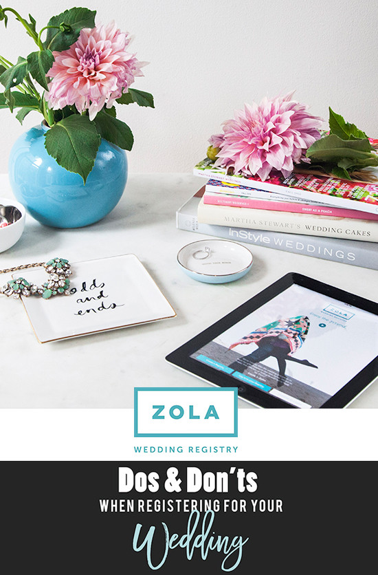 Zola wedding registry @zolaregistry