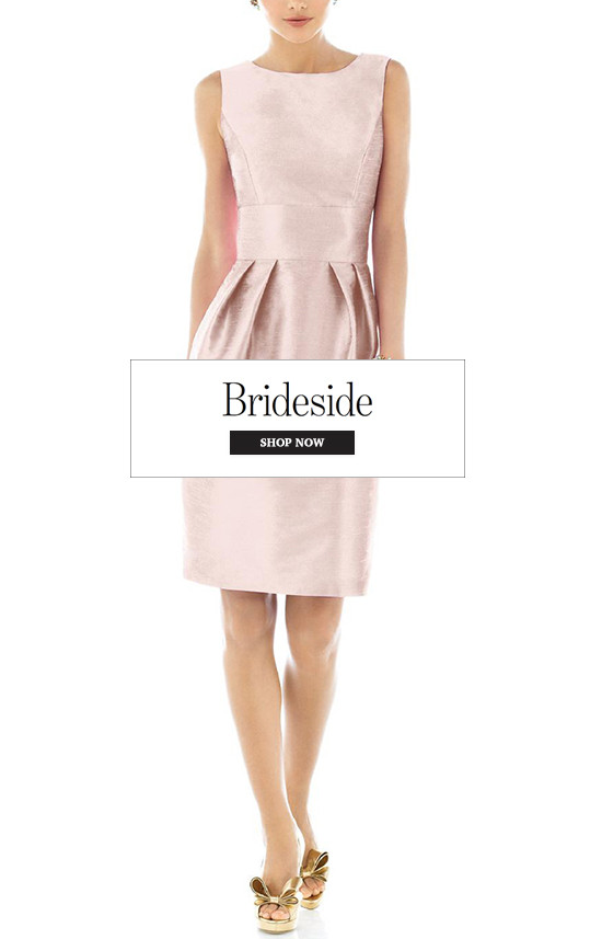 Pink Bridesmaid dress from @brideside