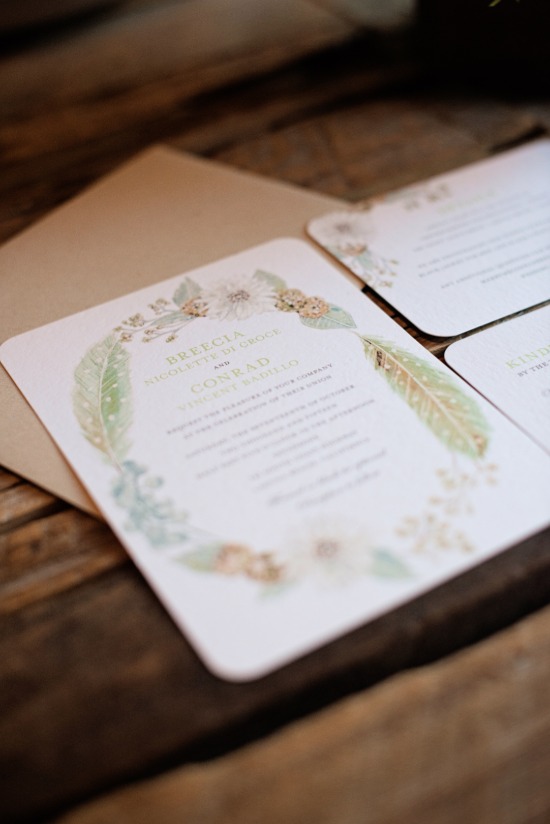 green-and-white-chic-boho-wedding