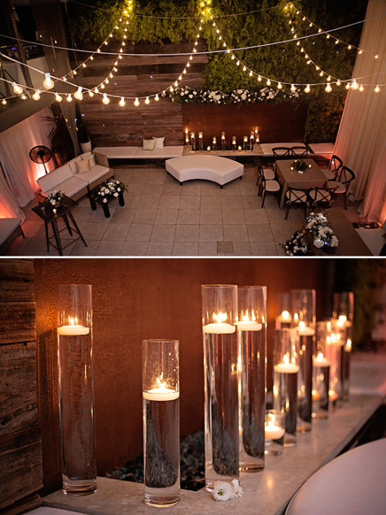 reception lighting ideas @weddingchicks