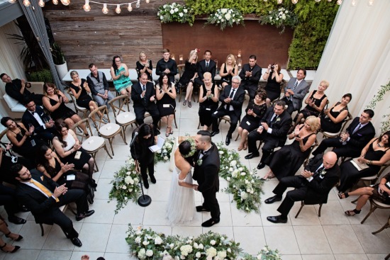 green-and-white-chic-boho-wedding