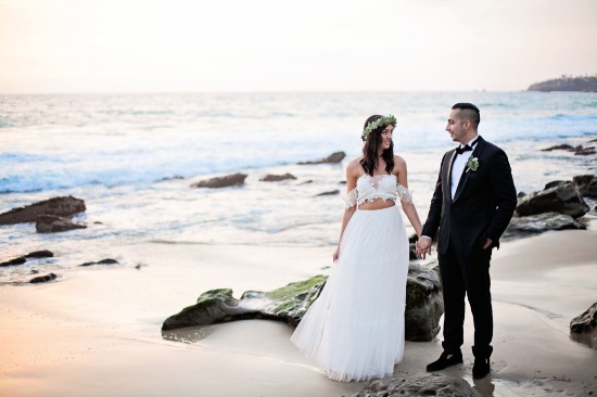 green-and-white-chic-boho-wedding