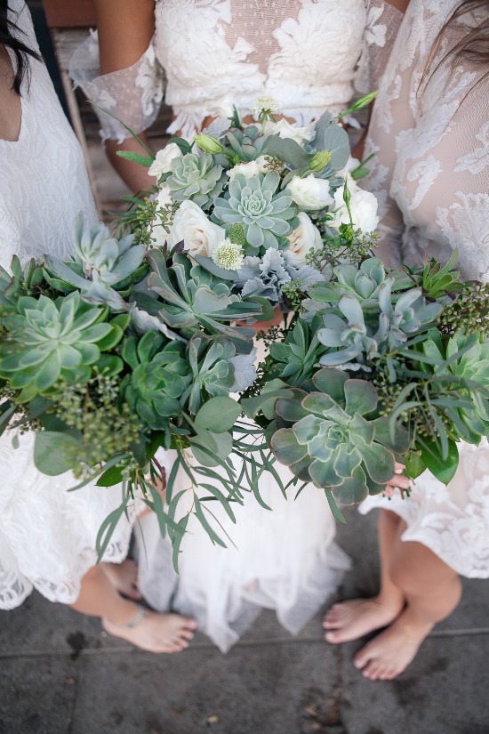 green-and-white-chic-boho-wedding